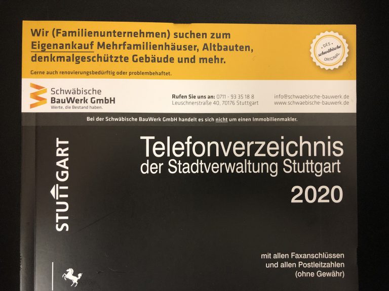 Business as usual – Stadt Stuttgart und die Schwäbische BauWerk GmbH